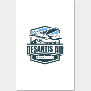 Desantis Air, Ron Desantis Florida's governor Posters and Art
